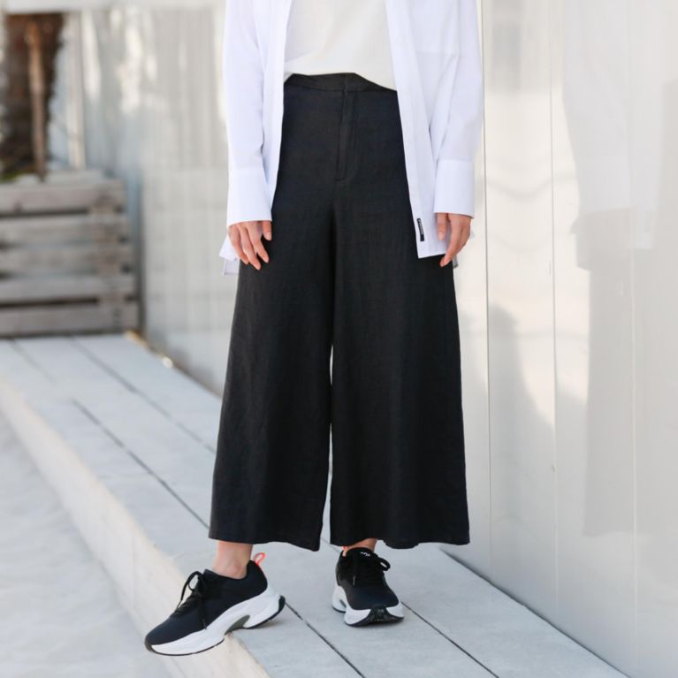 【ECOALF】 ＜CYDER ワイドパンツ / CYDER PANTS WOMAN＞ グレー