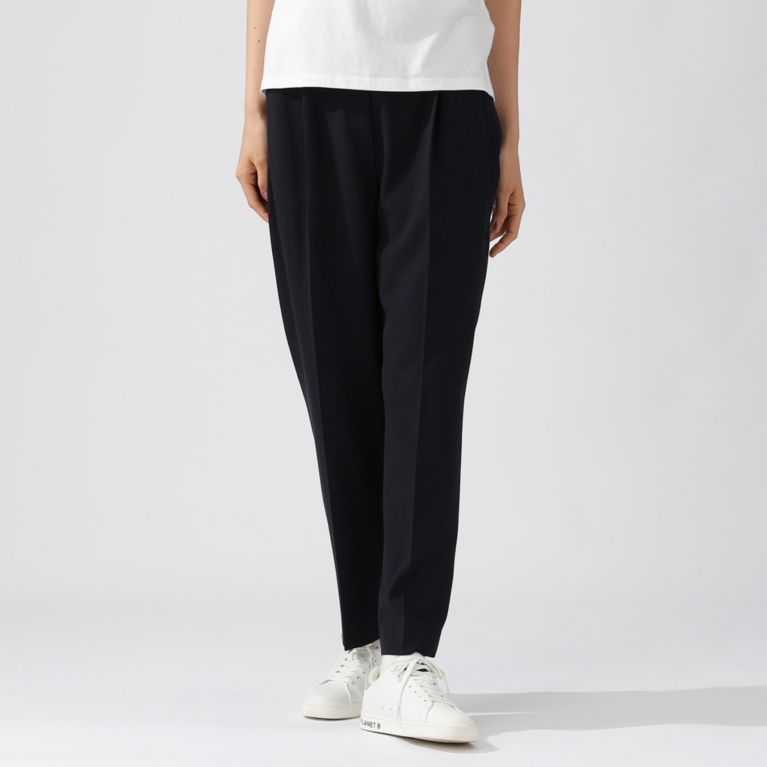 【ECOALF】 ARCE タックパンツ / ARCE PANTS WOMAN ネイビー