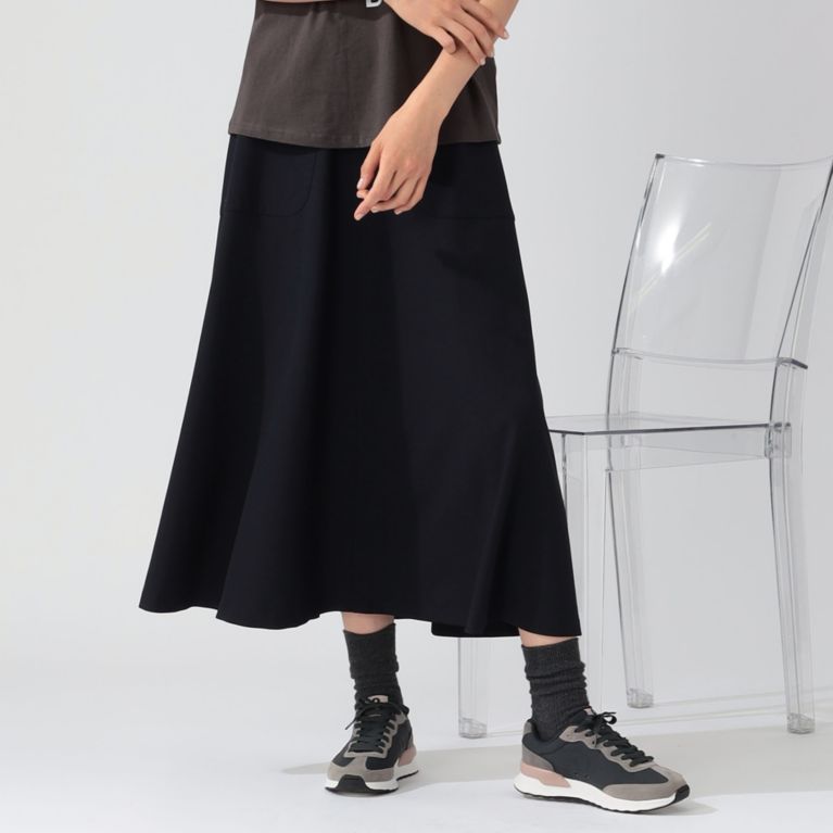 【ECOALF】 GUADALUPE スカート / GUADALUPE SKIRT WOMAN ネイビー