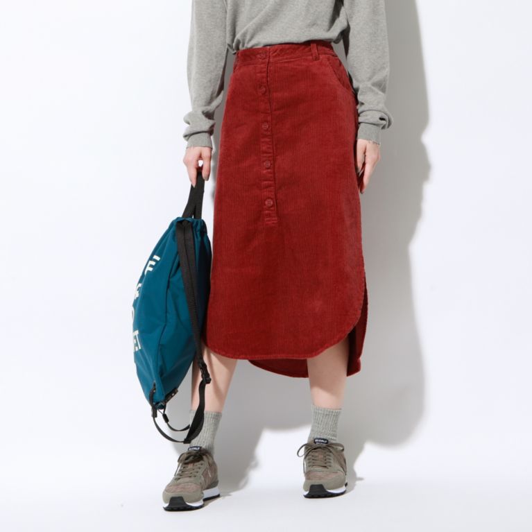 【ECOALF】 ＜DOLOMITA スカート / DOLMITA SKIRT WOMAN＞ ワイン