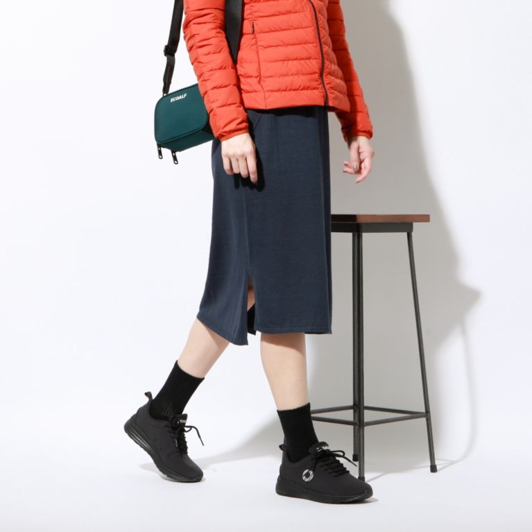 【ECOALF】 ARC ニット スカート / ARC SKIRT WOMAN ネイビー