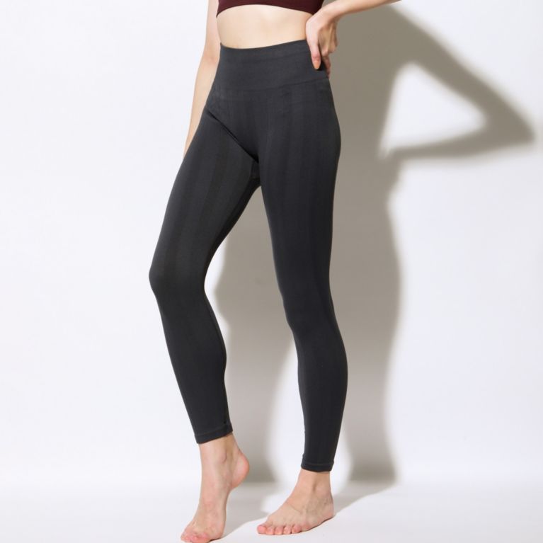 【ECOALF】 CANALE リブ レギンス / CANALE RIB LEGGING グレー